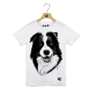 BORDER COLLIE BAMBINO BIANCO BORDER COLLIE