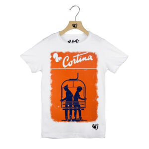 CORTINA ARANCIO BAMBINO BIANCO CORTINA ARANCIO