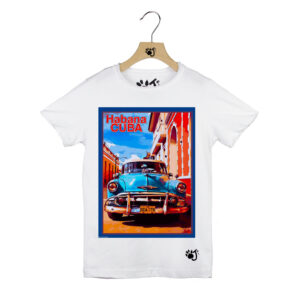 HABANA CUBA POSTER BAMBINO BIANCO HABANA CUBA POSTER