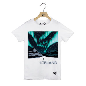 ICELAND POSTER BAMBINO BIANCO ICELAND POSTER