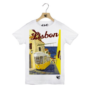 LISBON POSTER BAMBINO BIANCO LISBON POSTER