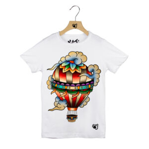 MONGOLFIERA BAMBINO BIANCO MONGOLFIERA