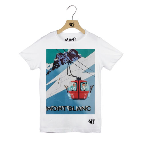 MONT BLANC POSTER BAMBINO BIANCO MONT BLANC POSTER