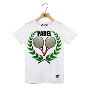 PADEL BAMBINO BIANCO PADEL