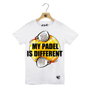 PADEL DIFFERENT BAMBINO BIANCO MY PADEL IS DIFFERENT