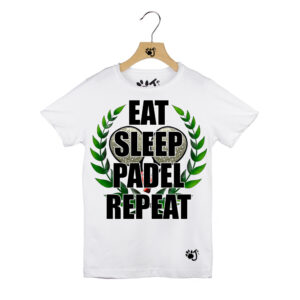 PADEL REPEAT BAMBINO BIANCO EAT SPLEEP PADEL REPEAT