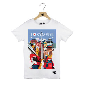 TOKYO POSTER BAMBINO BIANCO TOKYO POSTER