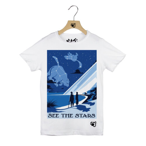 VIA LATTEA POSTER BAMBINO BIANCO VIA LATTEA POSTER