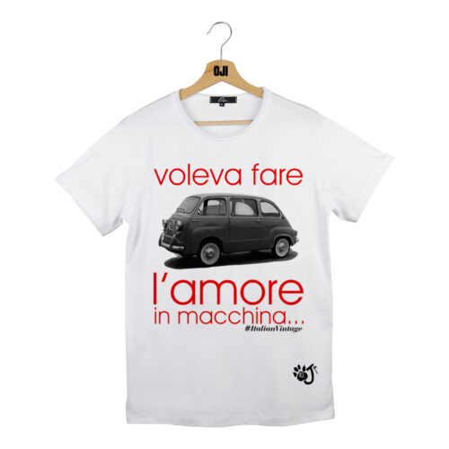AMORE IN MACCHINA UOMO BIANCO 10 Y AMORE IN MACCHINA