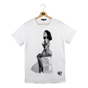 PIN UP SEDUTA UOMO BIANCO 10 Y PIN UP SEDUTA