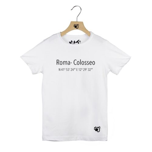 ROMA- COLOSSEO COORDINATE BAMBINO BIANCO ROMA